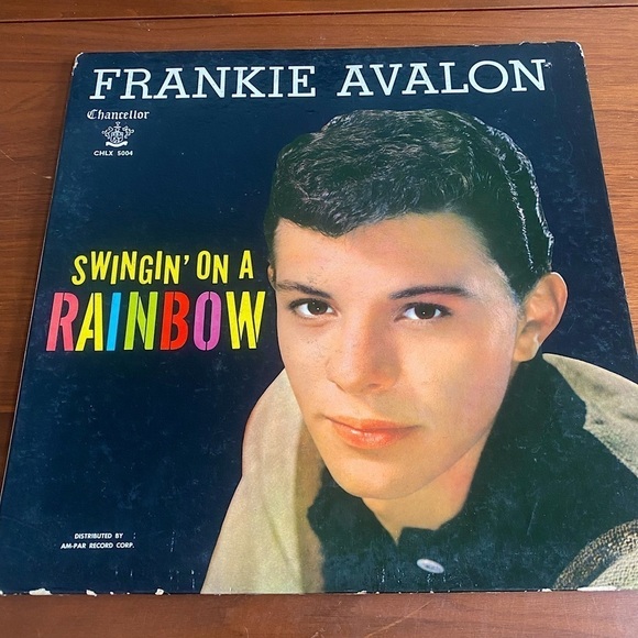 Frankie Avalon Swingin’ On A Rainbow Vinyl - Picture 1 of 2